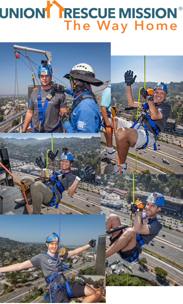 Team Fortress Takes the Leap in Support of the Union Rescue Mission of Los Angeles